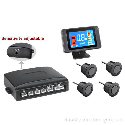 LCD display metal bumper car reverse system